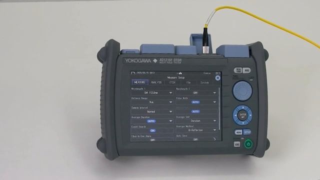 AQ1210 Optical Time Domain Reflectometer - operation guide смотреть онлайн