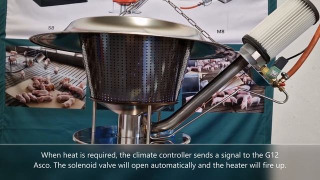 Gasolec G12 Asco - Gas Brooder - Infrared Heater for Poultry and Pig houses – Livestock equipment смотреть онлайн