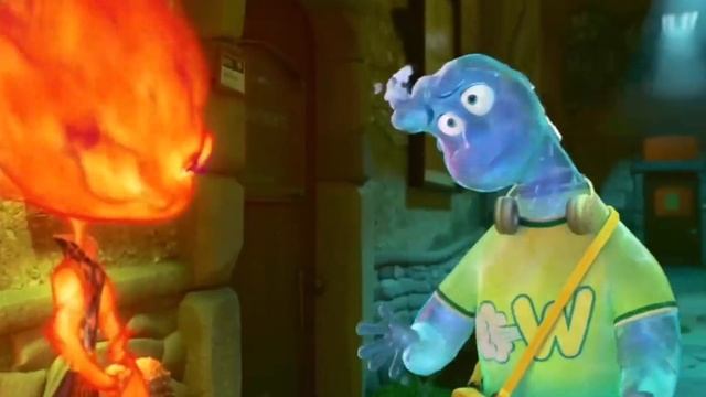 Elemental but Ember is a freak смотреть онлайн