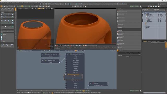 Modo _ Octane Render_ Single-Sided Material смотреть онлайн