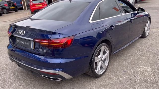 12021 71 Plate Audi A4 2.0 TDI S/Line MHEV 161 BHP смотреть онлайн