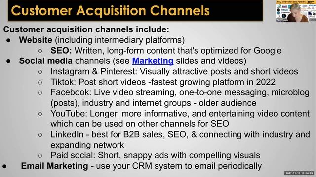 Segment 4.3 Customer Acquisition Strategies, e-Commerce, & Websites смотреть онлайн
