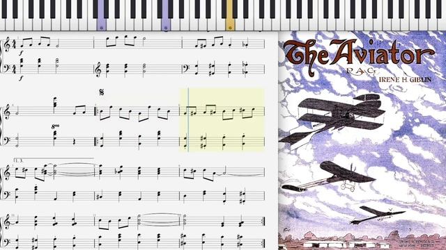 The Aviator Rag by Irene Giblin (Dorian Henry, piano rendition) смотреть онлайн