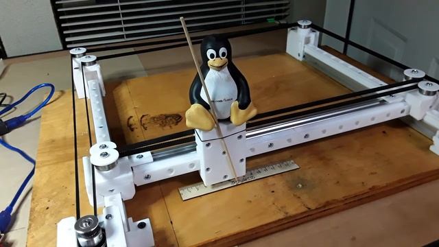 Testing New MP CoreXY Laser Engraver