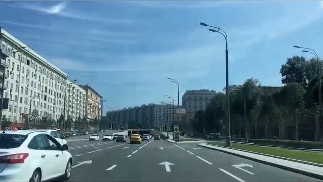 Катаемся на машине по Москве. 2018г.Часть 1. смотреть онлайн