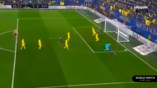 Villarreal-Barcelona 4:4 смотреть онлайн