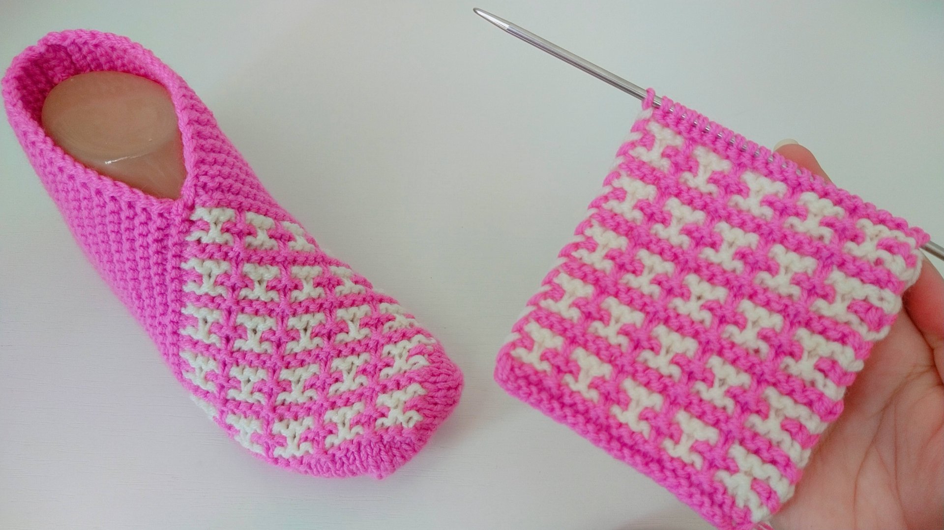 Давно хотела связать эту КРАСОТУ ☺️ Следки без шва на ПОДОШВЕ 😊 спицами смотреть онлайн