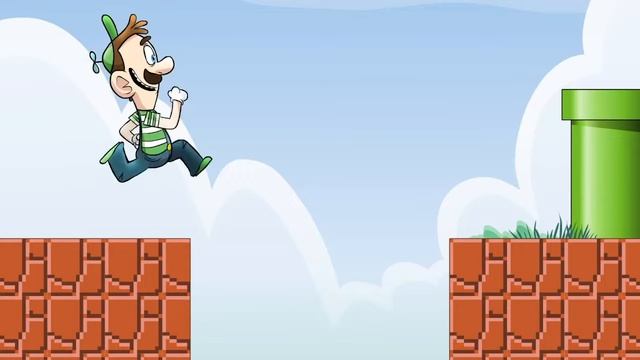Oh boy don't worry Princess here comes Luigi! смотреть онлайн