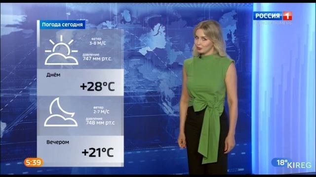 Сборник погоды "Вести-Регион" в утреннем оформлении (на 28.08.2023) смотреть онлайн