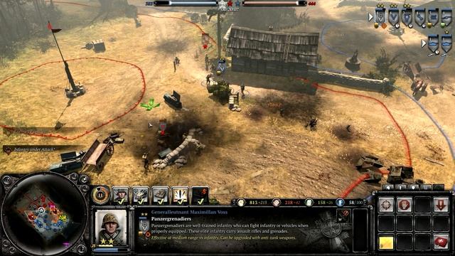 Útok na Charkov! - Company of Hereos 2 - 2vs2 PvP смотреть онлайн