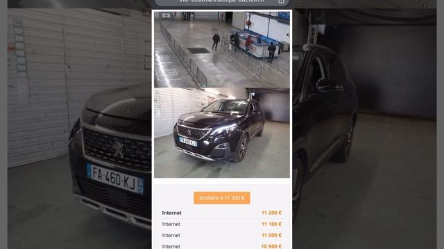 ALCOPA LES ENCHÈRES DE VOITURE A BEAUVAIS EN LIGNE incroyable le prix #voiture #chauffeur смотреть онлайн