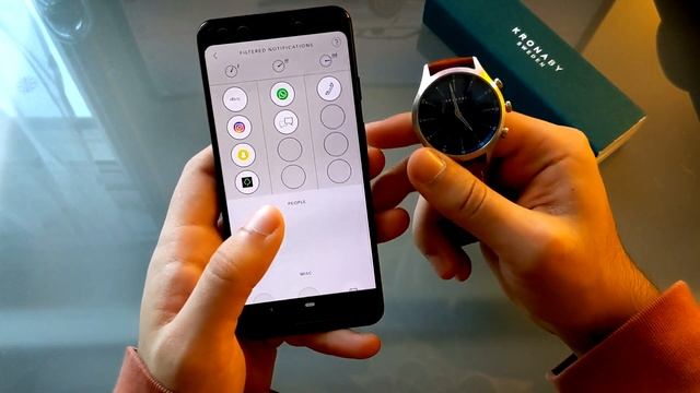 A Smartwatch With No Display??? Kronaby Sekel Hybrid Smart Watch Review!