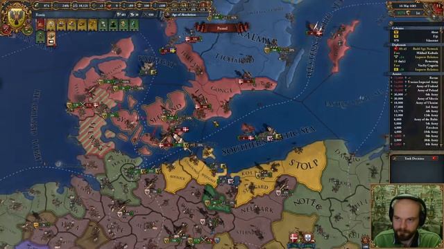 EU4 - Россия - 242 - Very Hard - (1.30.4, Захват Мира, WC, Московия, Muscovy, Europa Universalis 4)