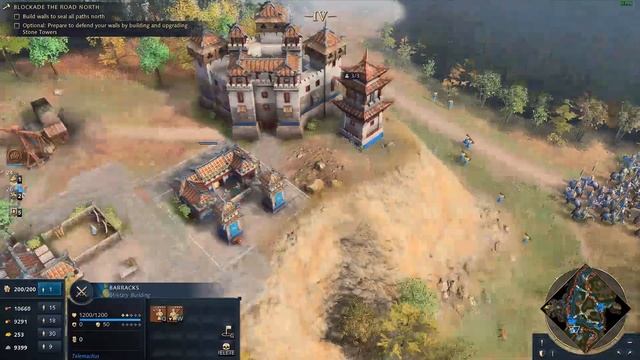 Age of Empire 4 - The Mongol Empire - M8 Blackade at Lumen Shan 1268 смотреть онлайн