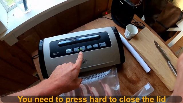 OBH Nordica vacuum sealer Vakuumförpacka lammkotletter /Vacuum seal lamb chops (OBH Nordica Supreme смотреть онлайн