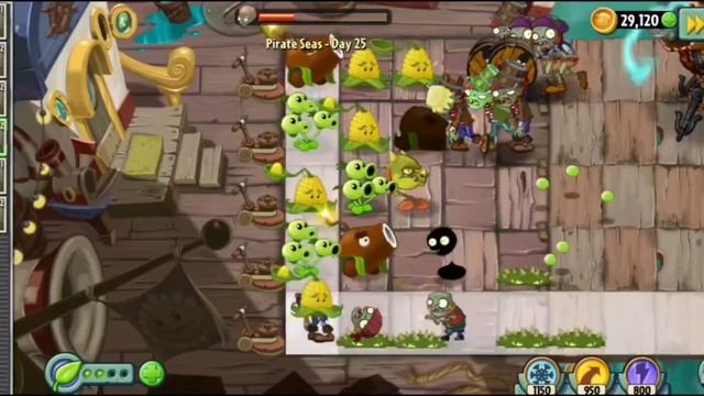 Pirate Seas Boss Level | Plant VS Zombies 2 смотреть онлайн