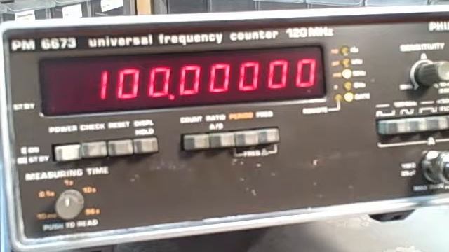 Philips / Fluke PM6673 120 Mhz Counter смотреть онлайн