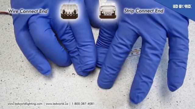 Connecting EvenBright LED Strip to Clamp connector смотреть онлайн