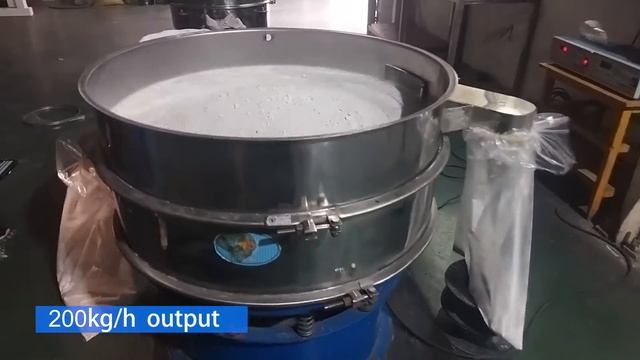 Silicon powder sieving machine rotary vibrating screen separator #sievingmachine смотреть онлайн