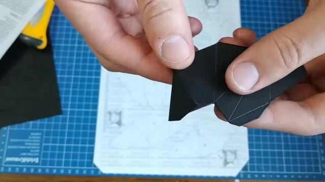 HOW TO MAKE LOWPOLY CAT FROM CARDBOARD