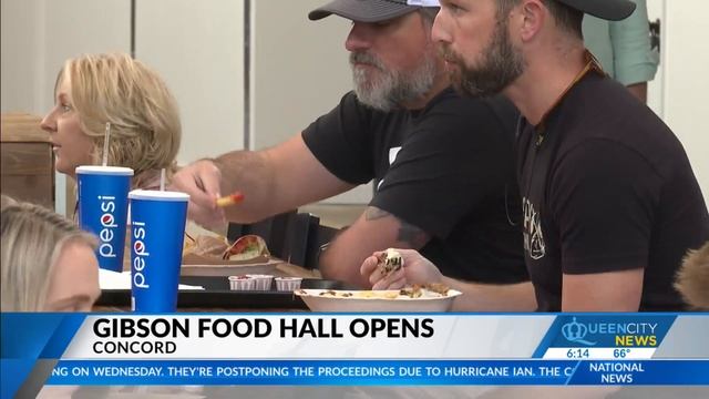 Gibson Food Hall officially opens in Concord смотреть онлайн