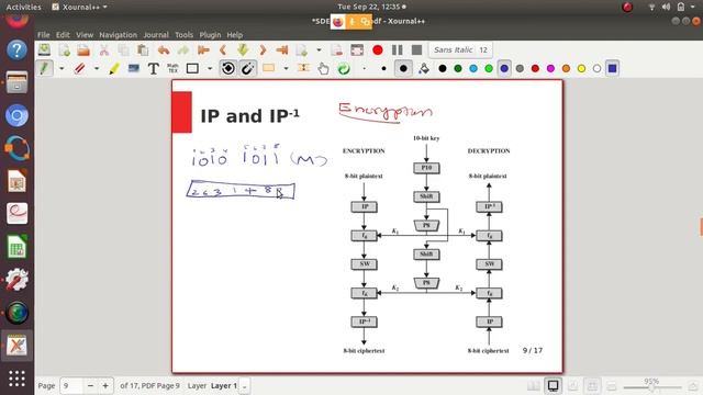 S-DES example смотреть онлайн