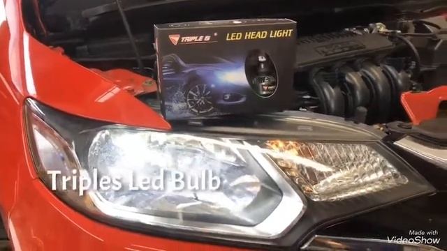 Honda Jazz GK 17-18 DRL LED and Installation Tripls S led Blub (made In Malaysia) смотреть онлайн