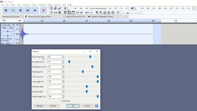 Audacity Tutorial: Adding Cinematic Reverb to Any Sound Effect смотреть онлайн