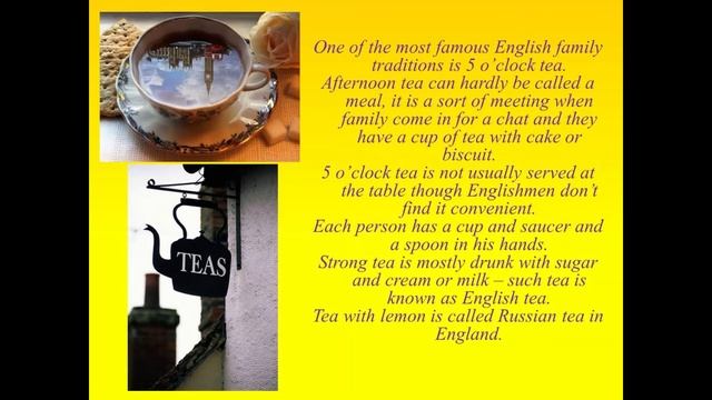 English tradition: "The 5 o'clock tea" смотреть онлайн