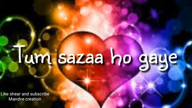 Tera zikr hart touching 💑 love status Like shear and subscribe Mandve creation смотреть онлайн