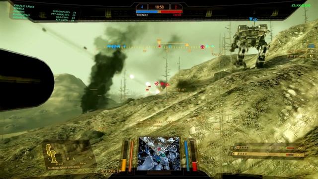 MechWarrior Online-Шадоу с АС 20 смотреть онлайн