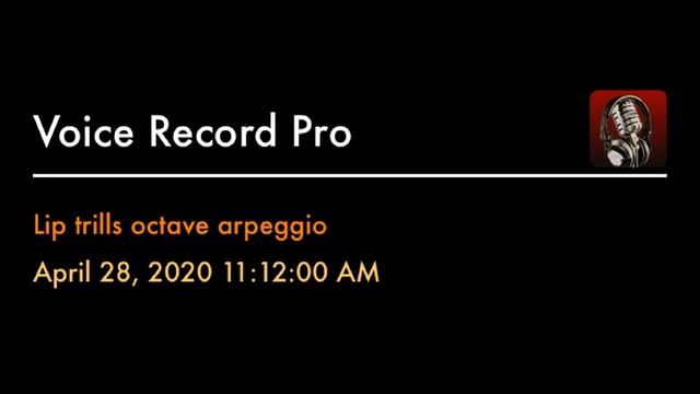 Lip trills octave arpeggio смотреть онлайн
