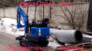 Новая поставка мини-экскаваторов Rippa R10-5 из Китая