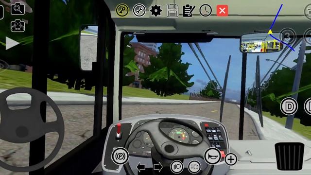 bus driving on city road 🌆proton bus driving gameplay 51 смотреть онлайн