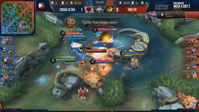 ONIC PH Vs SIGNAL ULTRA GAME 2 смотреть онлайн