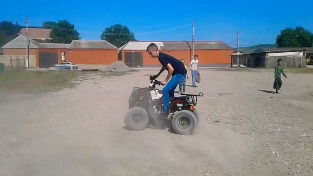 Покатушка на квадрике Irbis 125кб смотреть онлайн