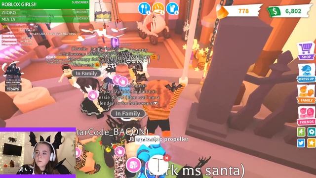 Roblox Adopt Me LIVE! Halloween GIVEAWAYS and More!🎃 HAPPY HALLOWEEN! (Roblox) смотреть онлайн