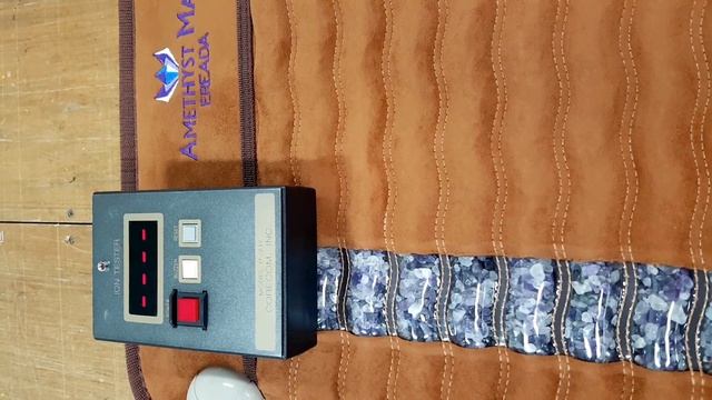 Brown Ereada® FIR Amethyst Mini Mat Negative Ions Testing смотреть онлайн