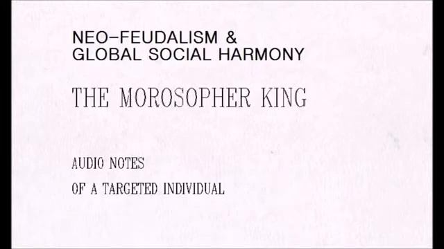 Neo-Feudalism & Global Social Harmony смотреть онлайн