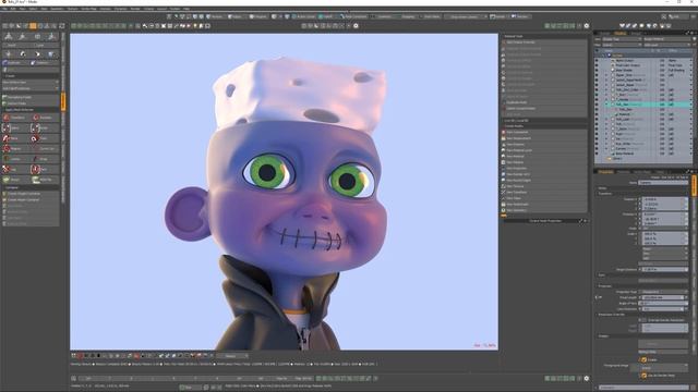 Modo _ Octane Render_ Vignetting смотреть онлайн