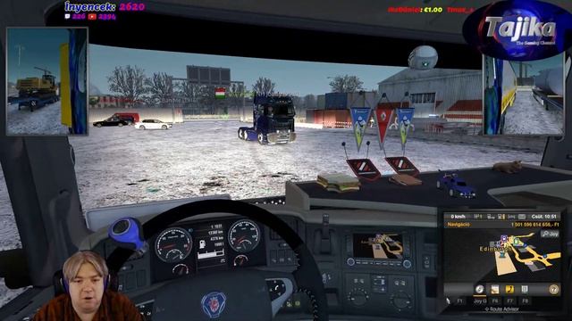 ETS 2 - Du ju szpík inglis? Hideg van ott is? - Euro Truck Simulator 2 смотреть онлайн