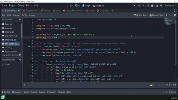 Udemy - Complete Godot 3D Develop Your Own 3D Games Using Godot 43