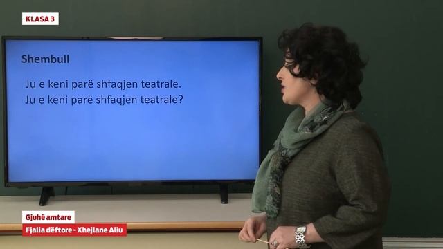 e Mesimi Klasa 3 - 3679 Gjuhë amtare - Fjalia dëftore смотреть онлайн