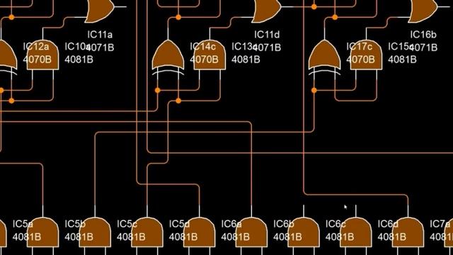 Logic Gates #7 - Binary Divider with logic gates (divisor powers of 2 only) смотреть онлайн