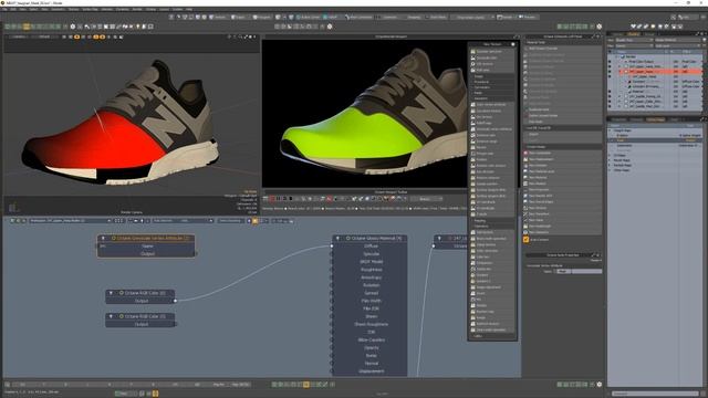 Modo _ Octane Render_ Masking with Weight Maps смотреть онлайн