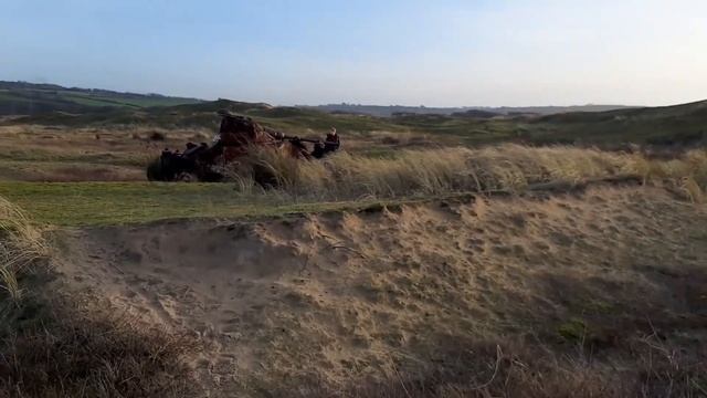 31 декабря 2021г. Бывший танковый полигон в Нормандии, Dunes de Biville R1 смотреть онлайн