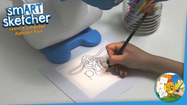 Learn-a-Language Alphabet Pack for smART sketcher | Tracing Tuesday смотреть онлайн