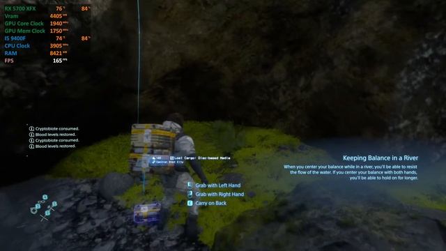 Death Stranding Max Settings RX 5700 + I5 9400F смотреть онлайн