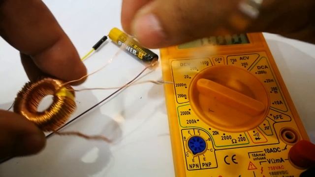 1.5 V - 35 V DC DC VOLTAJ YÜKSELTİCİ DEVRE - HOME MADE JOULE THİEF - DC DC UP MODULE смотреть онлайн
