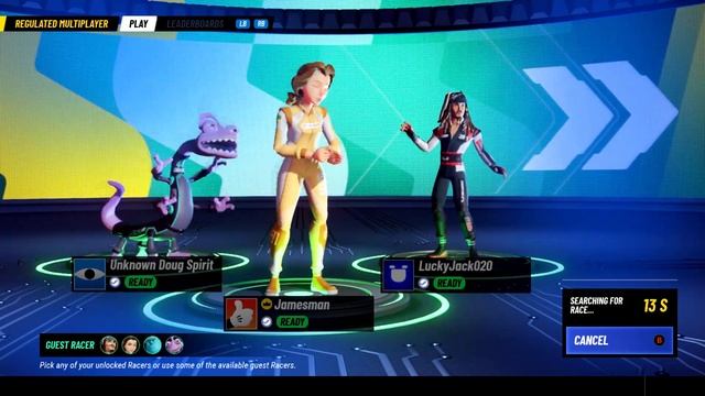 James vs. Friends in: Disney Speedstorm (Round 2) смотреть онлайн